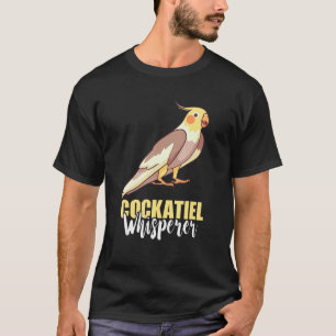 Camiseta Mascota de loro Cockatoo Cockatiel Whispere