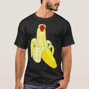 Camiseta Mascota de pájaros loro gracioso Birb memes banana