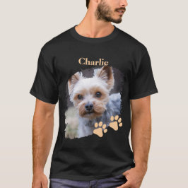 Camiseta Mascota de perro con nombre personalizado