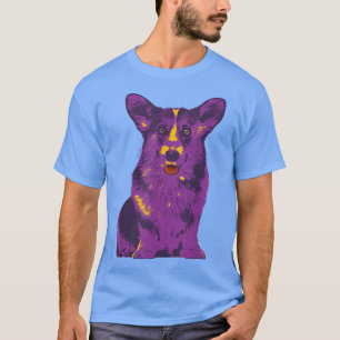 Camiseta Mascota De Perro Corgi, Diseño Novedoso Para El Am
