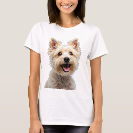 Camiseta Mascota de Perro de Cairn Terrier, dueño de un mon