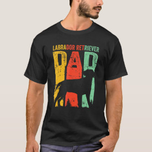 Camiseta Mascota de perro recuperador de laboratorio retro