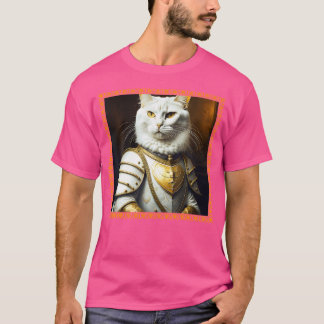 Camiseta Mascota de pintura de aceite de renacimiento de re