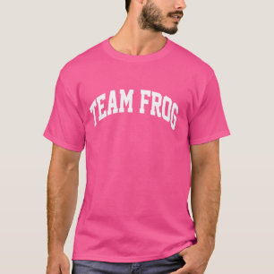 Camiseta Mascota de ranas lindo gracioso animal favorito qu