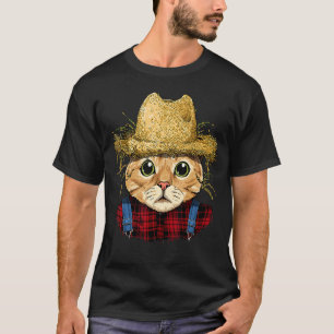 Camiseta Mascota de ranchero de tractores agrícolas ganader