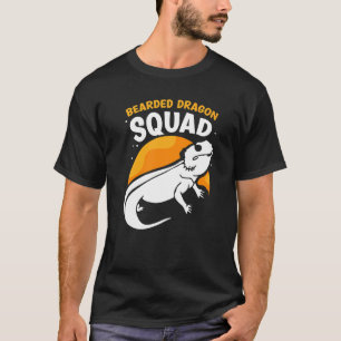 Camiseta Mascota de Reptiles Animales de la Escuadrón Dragó