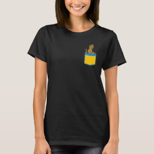 Camiseta Mascota de Reptiles de Bolsillo Animal Propietario