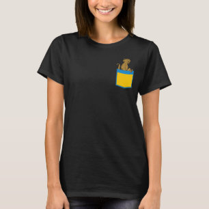 Camiseta Mascota de Reptiles de Bolsillo Animal Propietario