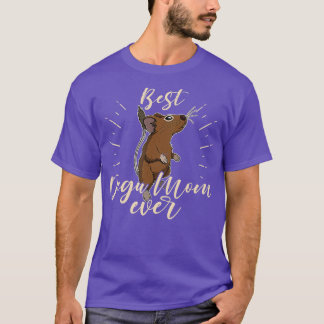 Camiseta Mascota de roedores de Degu lindo diciendo harina