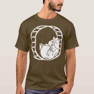 Camiseta Mascota de rueda de hámster