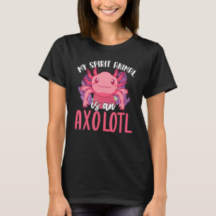 Camiseta Mascota de salamandra anfibio mexicano Animal Axol
