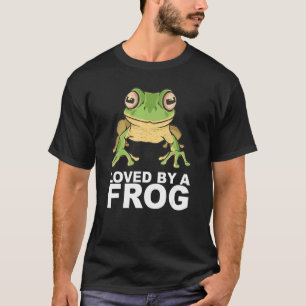 Camiseta Mascota de sapo estudiando coleccionista de ranas