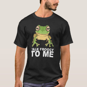 Camiseta Mascota de toad estudiando coleccionista de ranas