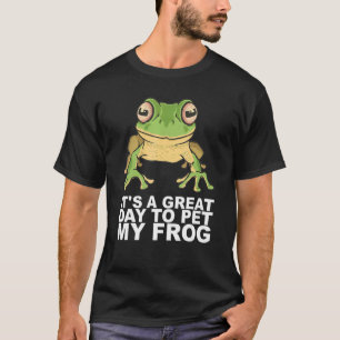 Camiseta Mascota de toad estudiando coleccionista de ranas