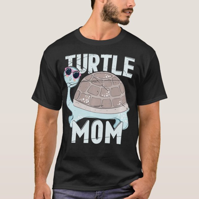 Camiseta Mascota de tortuga (Anverso)