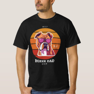 Camiseta Mascota del amante del perro del retro vintage mas