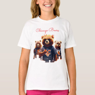 Camiseta Mascota del Chicago Bears del Bosque Oscuro – Fútb