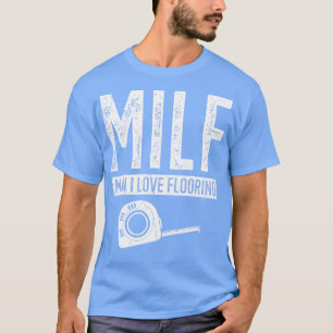 Camiseta Mascota del contratista del instalador del suelo M