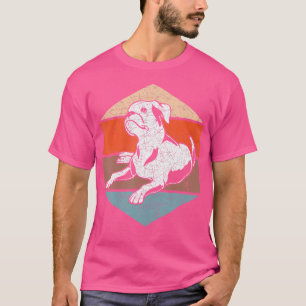 Camiseta Mascota del dueño del perro del retro Boxer Lover