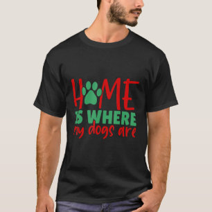 Camiseta Mascota del hogar donde el perro moi es el diseño