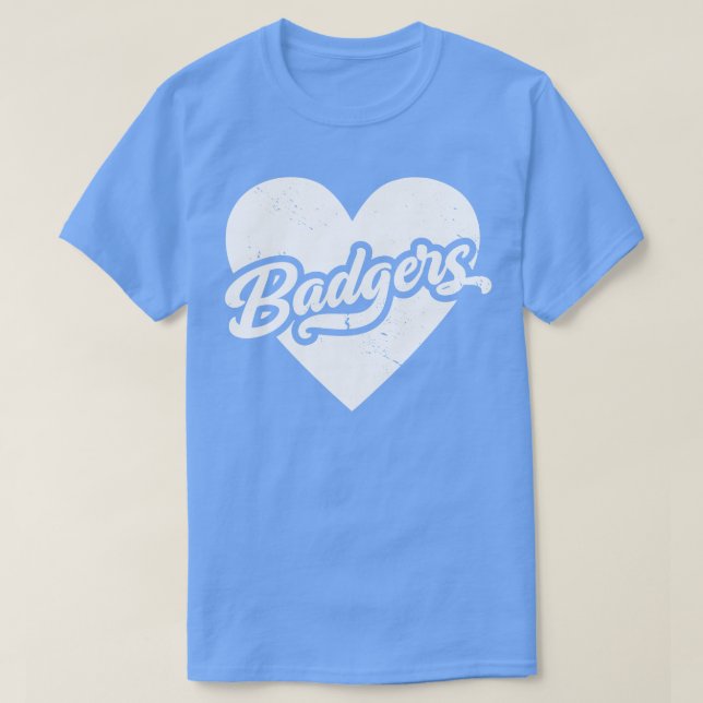 Camiseta Mascota del instituto Spirit de los Badgers de la  (Diseño del anverso)