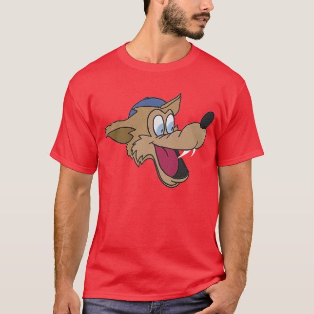 Camiseta Mascota del LOBO de la academia (Anverso)