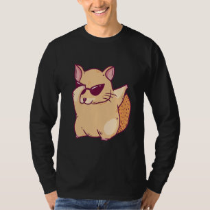 Camiseta Mascota del patrón animal de los hombres de Hamste