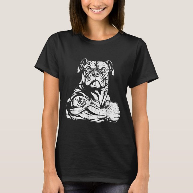 Camiseta Mascota del tatuaje de los biceps de los búhos est (Anverso)