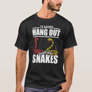 Camiseta Mascota depredador de serpientes Reptile Keeper Sn