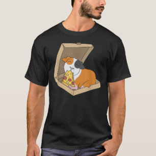 Camiseta Mascota divertida de la pizza de carne de cerdo de