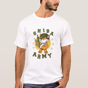 Camiseta Mascota Ejército de los animales de la armada Shib