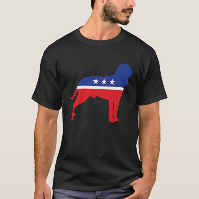 Camiseta Mascota electoral del símbolo político del perro s (Anverso)