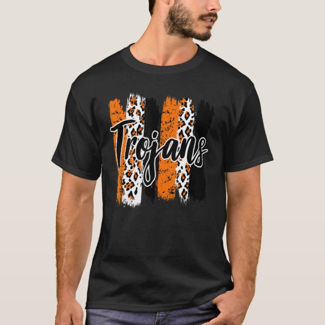 Camiseta Mascota espiritual del equipo de hinchas deportivo (Anverso)