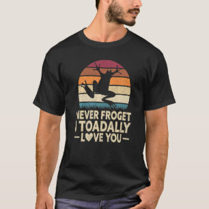 Camiseta Mascota exótico Rana de herpetología animal sapo
