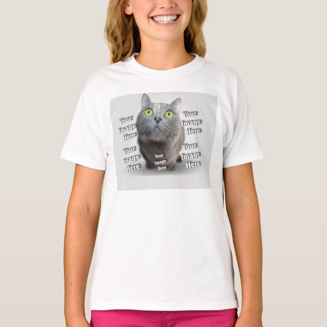 Camiseta MASCOTA Foto ✨ encantador Personalizado (Anverso)