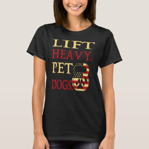 Camiseta Mascota fuerte de elevación perros para la constru