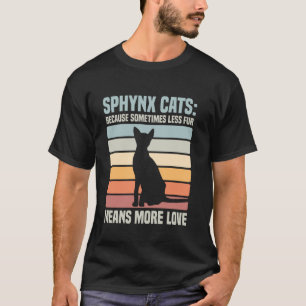 Camiseta Mascota Gato Sphynx