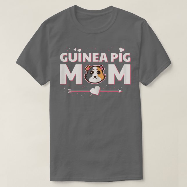 Camiseta Mascota guineano de cerdos con leche (Diseño del anverso)