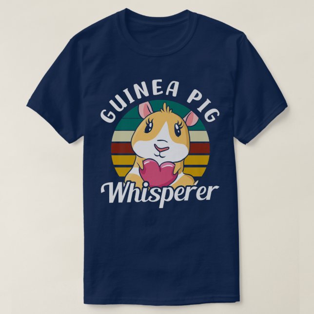 Camiseta Mascota guineano de susurros maleantes (Diseño del anverso)