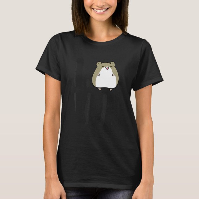 Camiseta Mascota Hamster I Love Hamsters Hamster Dueño (Anverso)