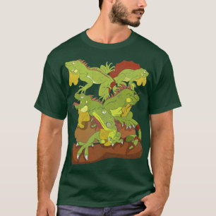 Camiseta Mascota Iguana Propietaria del Reptile Lizard Love