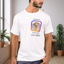 Camiseta Mascota Influencer Fan Club Personalizado de Insta