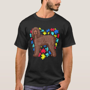 Camiseta Mascota Irish Water Spaniel Mes de Concientización
