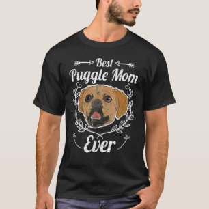 Camiseta Mascota lindo perro maltrata a mamá Día de la Madr