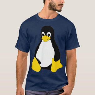 Camiseta Mascota Linu Tu el pingüino Nerd Geek Persona IT
