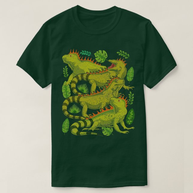 Camiseta Mascota Lizard Lover Exo (Diseño del anverso)