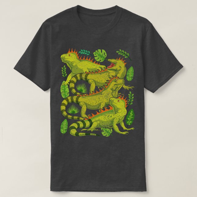 Camiseta Mascota Lizard Lover Exo (Diseño del anverso)