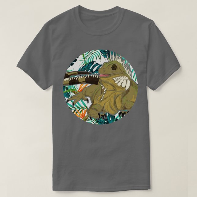 Camiseta Mascota Lizard Propietario de Reptiles Exóticos Ig (Diseño del anverso)