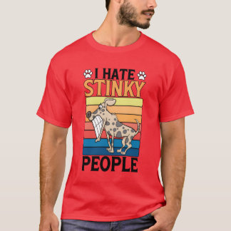Camiseta Mascota medio dueño de perro perro perro pop arte