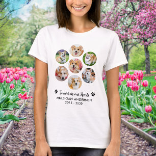 Camiseta Mascota Memorial 7 Collage de fotos Para Siempre E